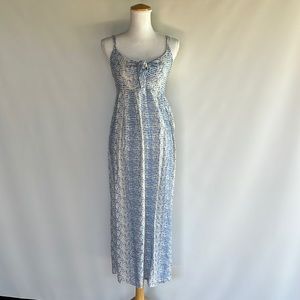 Italian Made Summer Maxi Dress - sz 1/S